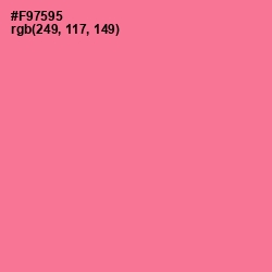 #F97595 - Froly Color Image