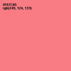 #F97C85 - Froly Color Image