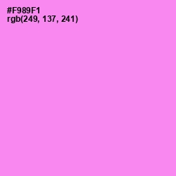 #F989F1 - Lavender Magenta Color Image