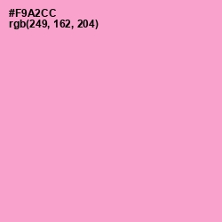 #F9A2CC - Carnation Pink Color Image