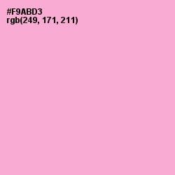 #F9ABD3 - Lavender Pink Color Image