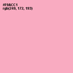 #F9ACC1 - Carnation Pink Color Image