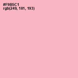 #F9B5C1 - Carnation Pink Color Image