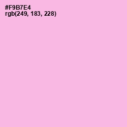 #F9B7E4 - Lavender Rose Color Image