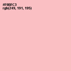 #F9BFC3 - Cotton Candy Color Image