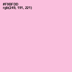 #F9BFDD - Cupid Color Image