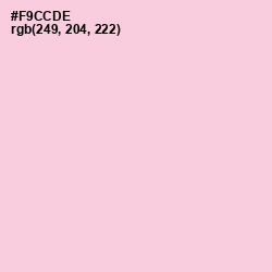 #F9CCDE - Azalea Color Image