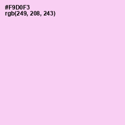 #F9D0F3 - Pink Lace Color Image