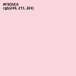 #F9D5E0 - Pig Pink Color Image