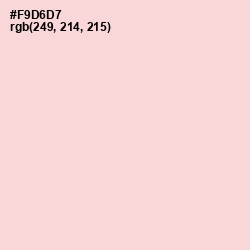 #F9D6D7 - Cosmos Color Image