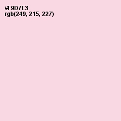 #F9D7E3 - Pig Pink Color Image