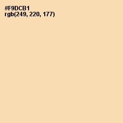 #F9DCB1 - Frangipani Color Image