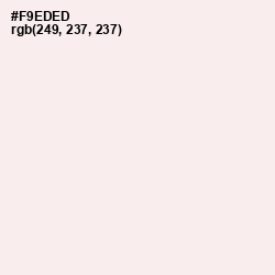 #F9EDED - Fair Pink Color Image