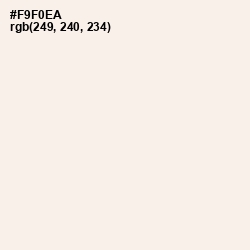 #F9F0EA - White Linen Color Image