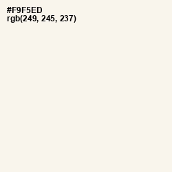 #F9F5ED - Seashell Peach Color Image