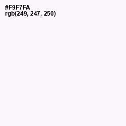 #F9F7FA - White Lilac Color Image
