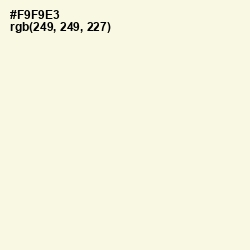 #F9F9E3 - Rum Swizzle Color Image