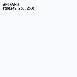 #F9FAFD - Alabaster Color Image