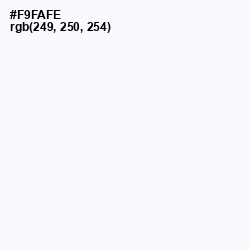 #F9FAFE - Alabaster Color Image