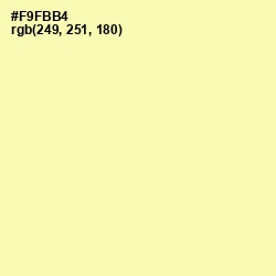 #F9FBB4 - Portafino Color Image