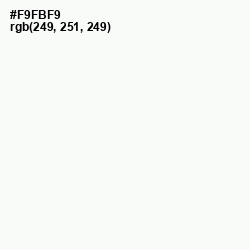 #F9FBF9 - Alabaster Color Image