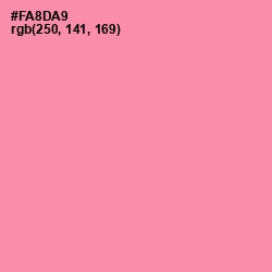 #FA8DA9 - Tickle Me Pink Color Image