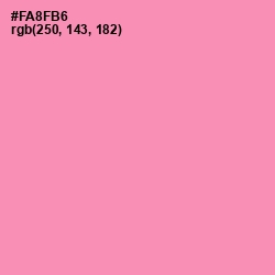 #FA8FB6 - Mauvelous Color Image