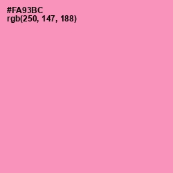 #FA93BC - Wewak Color Image