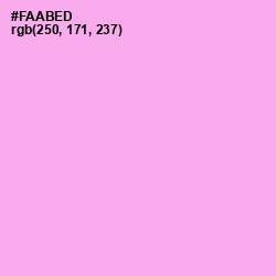 #FAABED - Lavender Rose Color Image