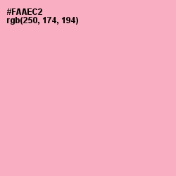 #FAAEC2 - Carnation Pink Color Image