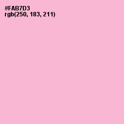 #FAB7D3 - Cotton Candy Color Image