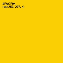 #FACF04 - Supernova Color Image