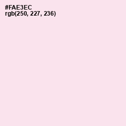 #FAE3EC - Carousel Pink Color Image