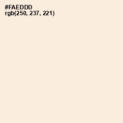 #FAEDDD - Derby Color Image