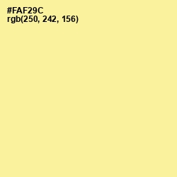 #FAF29C - Picasso Color Image