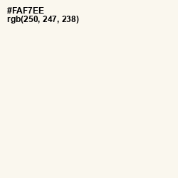 #FAF7EE - Seashell Peach Color Image