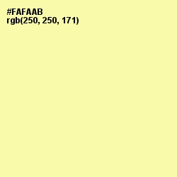 #FAFAAB - Drover Color Image