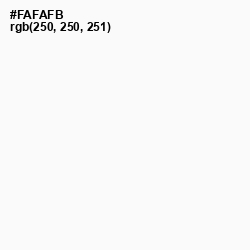 #FAFAFB - Alabaster Color Image