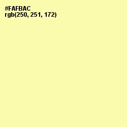 #FAFBAC - Drover Color Image