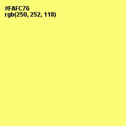 #FAFC76 - Paris Daisy Color Image
