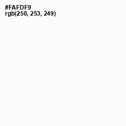 #FAFDF9 - Ceramic Color Image
