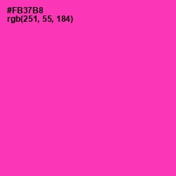 #FB37B8 - Persian Rose Color Image