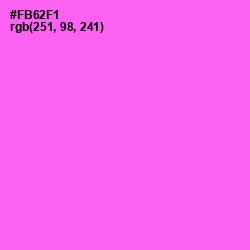 #FB62F1 - Pink Flamingo Color Image