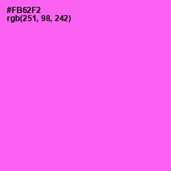 #FB62F2 - Pink Flamingo Color Image