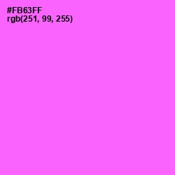 #FB63FF - Pink Flamingo Color Image