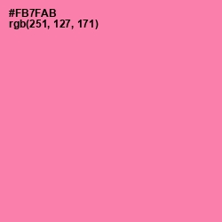 #FB7FAB - Persian Pink Color Image