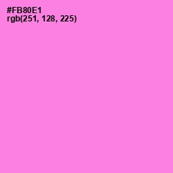 #FB80E1 - Lavender Magenta Color Image