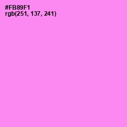 #FB89F1 - Lavender Magenta Color Image