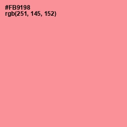 #FB9198 - Sea Pink Color Image