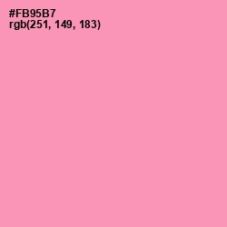#FB95B7 - Wewak Color Image